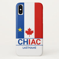 Drapeau canadien acadien Chiac Personnaliser