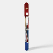 Coques Case-Mate iPhone Drapeau canadien avec Stars Design américain (Verso / Gauche)