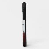 Coques Case-Mate iPhone Drapeau canadien peint (Dos/Gauche)