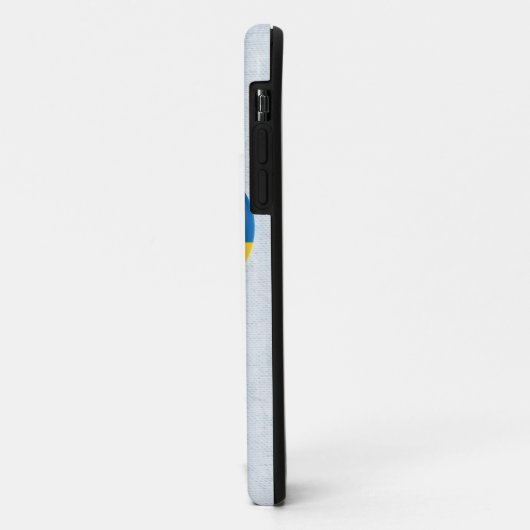 Coques Case-Mate iPhone Drapeau cardiaque Suède (Dos/Gauche)