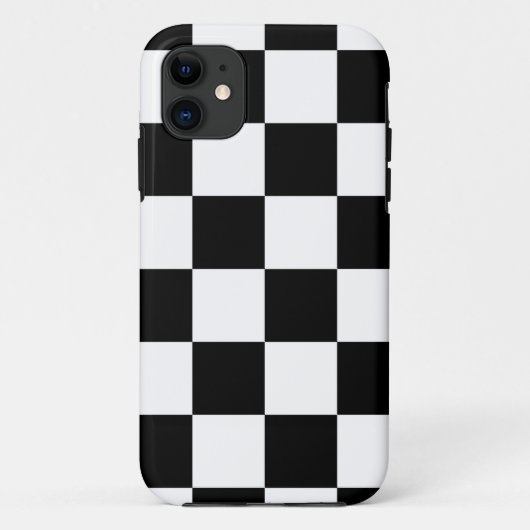 Coques Case-Mate iPhone Drapeau Checkered quadrillé d'emballage (Dos)