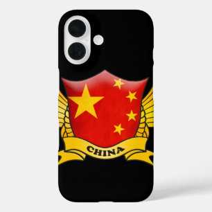 Coques iPhone 16 Drapeau chinois