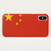 Coques Case-Mate iPhone Drapeau chinois (Dos (Horizontal))