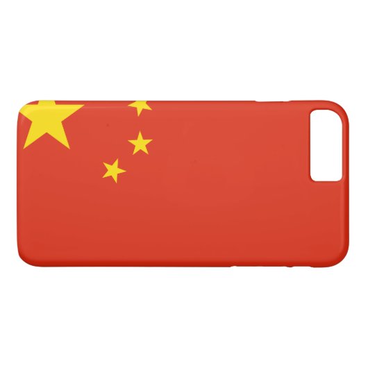 Coques Case-Mate iPhone Drapeau chinois (Dos (Horizontal))