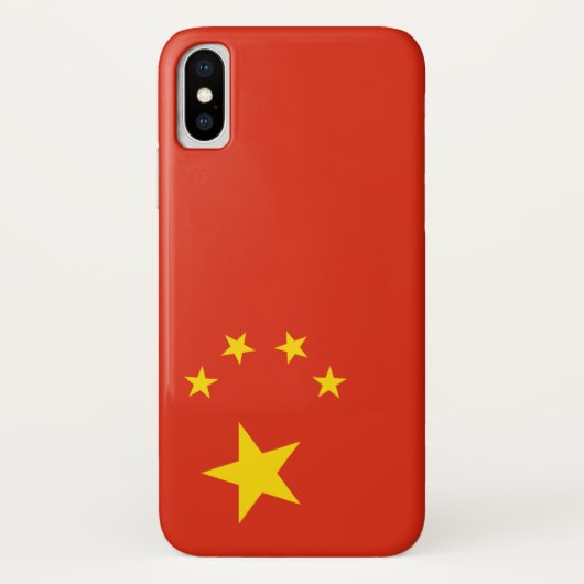 Coques Case-Mate iPhone Drapeau chinois (Chine) (Dos)
