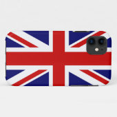 Coques Case-Mate iPhone Drapeau classique du Royaume-Uni (Dos (Horizontal))