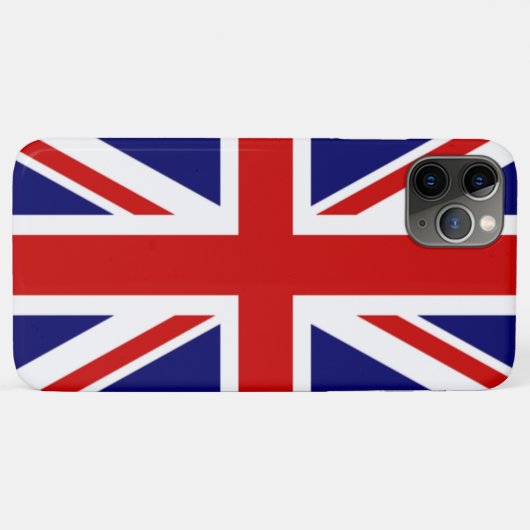 Coques Case-Mate iPhone Drapeau classique du Royaume-Uni (Dos (Horizontal))