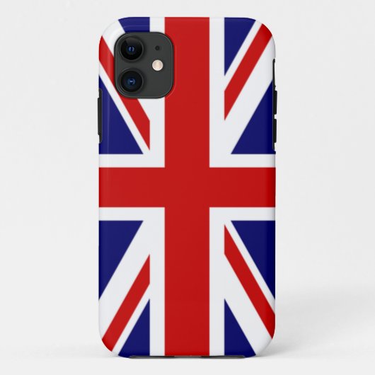 Coques Case-Mate iPhone Drapeau classique du Royaume-Uni The Union Jack (Dos)