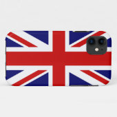 Coques Case-Mate iPhone Drapeau classique du Royaume-Uni The Union Jack (Dos (Horizontal))