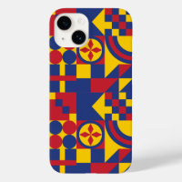 Drapeau Colombie Motif coloré