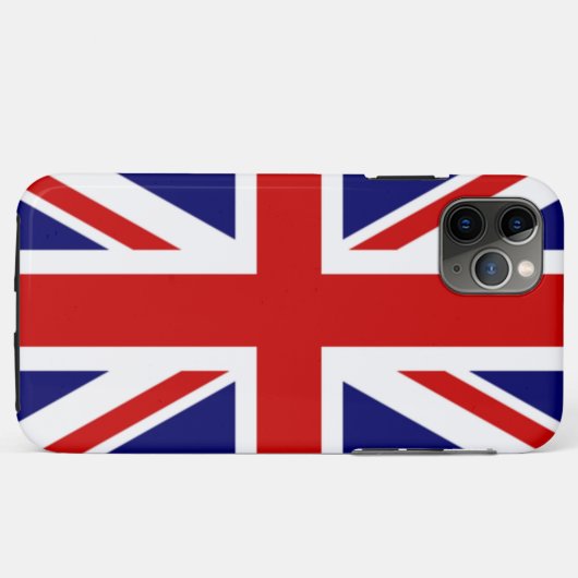 Coques Case-Mate iPhone Drapeau cool du Royaume-Uni (Dos (Horizontal))