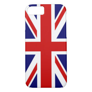 Coque iPhone 7 Drapeau cool et classique du Royaume-Uni