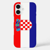 Coques Case-Mate iPhone Drapeau croate Hrvatska Zastava (Verso)