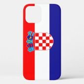 Coques Case-Mate iPhone Drapeau croate Hrvatska zastava (Verso)