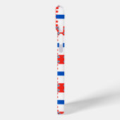 Coques Case-Mate iPhone Drapeau croate motif (Verso / Gauche)