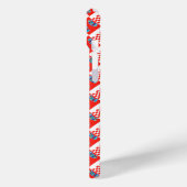 Coques Case-Mate iPhone Drapeau croate motif (Verso / Gauche)