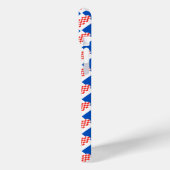 Coques Case-Mate iPhone Drapeau croate motif (Verso / Gauche)