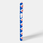 Coques Case-Mate iPhone Drapeau croate motif (Verso / Droite)