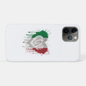 Coques Case-Mate iPhone Drapeau d'amour Italie (Dos (Horizontal))