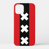 Coques Case-Mate iPhone Drapeau d'Amsterdam (Verso)