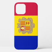 Coques Case-Mate iPhone drapeau d'Andorre (Verso)