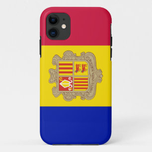 Case-Mate iPhone Case Drapeau d'Andorre patriotique