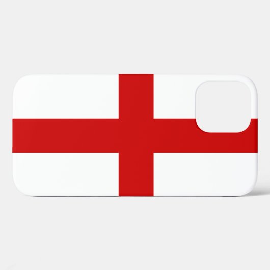 Coques Case-Mate iPhone Drapeau d'Angleterre (Verso (horizontal))