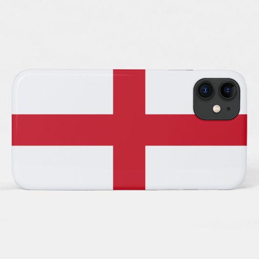 Coques Case-Mate iPhone Drapeau d'Angleterre (Dos (Horizontal))