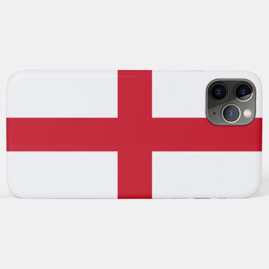 Coques Case-Mate iPhone Drapeau d'Angleterre (Dos (Horizontal))