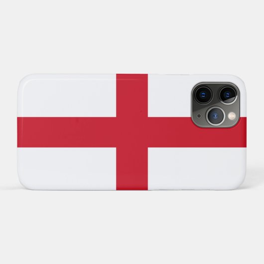 Coques Case-Mate iPhone Drapeau d'Angleterre (Dos (Horizontal))