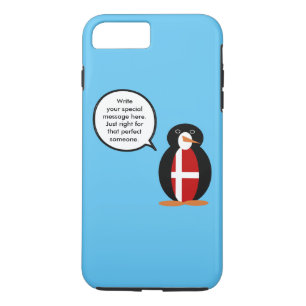 Coque Case-Mate Pour iPhone Drapeau Danois Ms. Pingouin Personnalisé