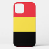 Coques Case-Mate iPhone Drapeau de Belgique (Verso)