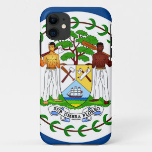 Coque iPhone 11 Drapeau de Belize