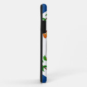 Coques Case-Mate iPhone Drapeau de Belize (Dos/Droite)