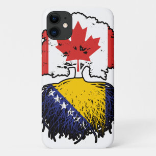 Case-Mate iPhone Case Drapeau de Bosnia Bosnian Canadian Canada