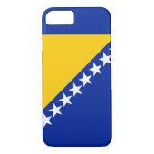 Coques Case-Mate iPhone Drapeau de Bosnie-Herzégovine (Dos)