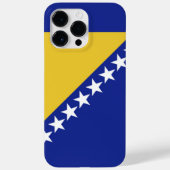 Coques Case-Mate iPhone Drapeau de Bosnie-Herzégovine (Verso)