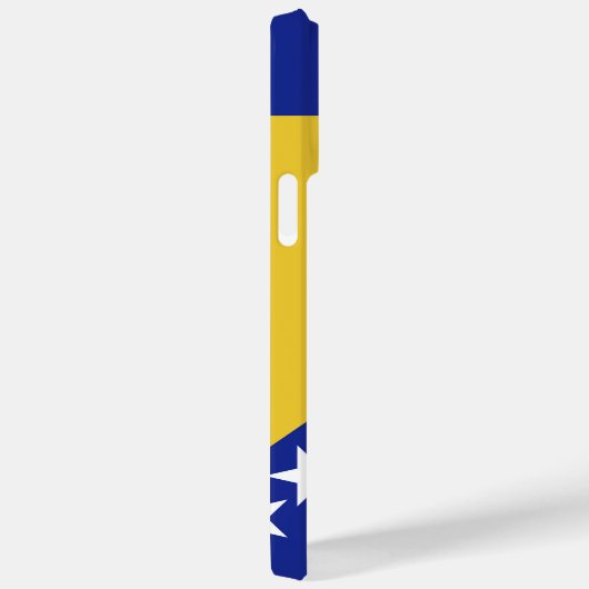 Coques Case-Mate iPhone Drapeau de Bosnie-Herzégovine (Verso / Droite)