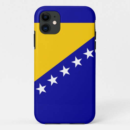 Coques Case-Mate iPhone Drapeau de Bosnie-Herzégovine (Dos)