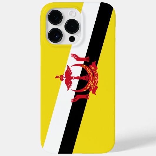 Coques Case-Mate iPhone Drapeau de Brunei (Verso)