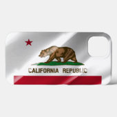 Coques Case-Mate iPhone Drapeau de Californie - (Verso (horizontal))