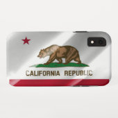 Coques Case-Mate iPhone Drapeau de Californie - (Dos (Horizontal))