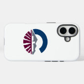 Coques Case-Mate iPhone Drapeau de Chandler, Arizona (Verso (horizontal))