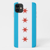 Coques Case-Mate iPhone Drapeau de Chicago (Dos)