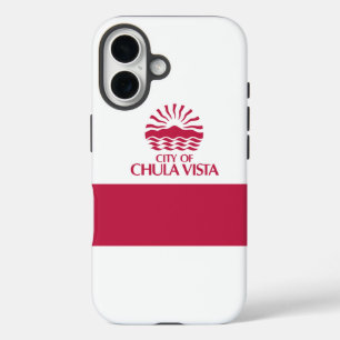 Coques iPhone 16 Drapeau de Chula Vista, Californie