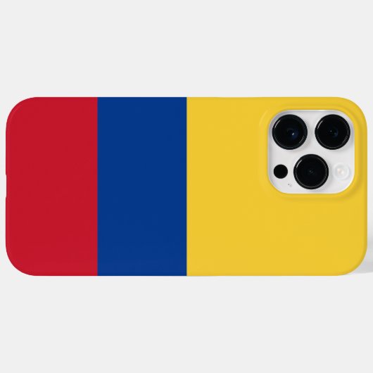Coques Case-Mate iPhone Drapeau de Colombie (Verso (horizontal))