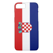 Coques Case-Mate iPhone Drapeau de Croatie (Dos)