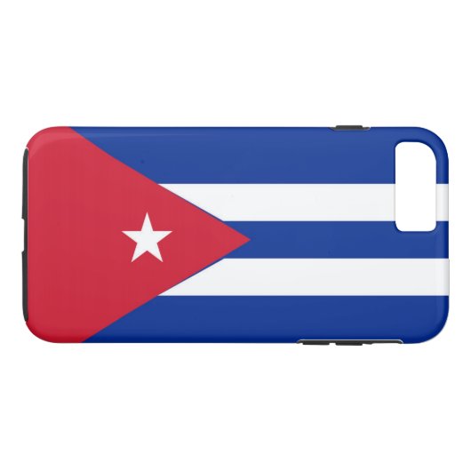Coques Case-Mate iPhone Drapeau de Cuba (Dos (Horizontal))