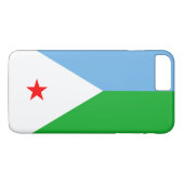 Coques Case-Mate iPhone Drapeau de Djibouti (Dos (Horizontal))