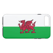 Coques Case-Mate iPhone Drapeau de dragon du Pays de Galles Gallois (Dos (Horizontal))